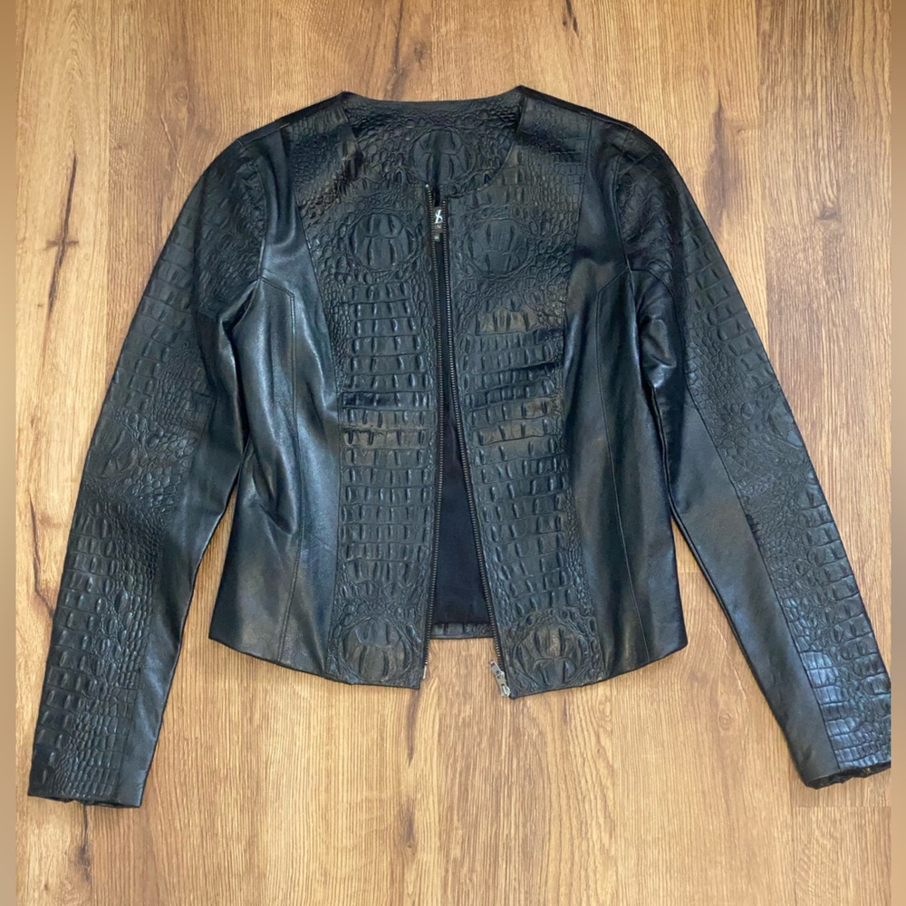Sachin Babi leather jacket